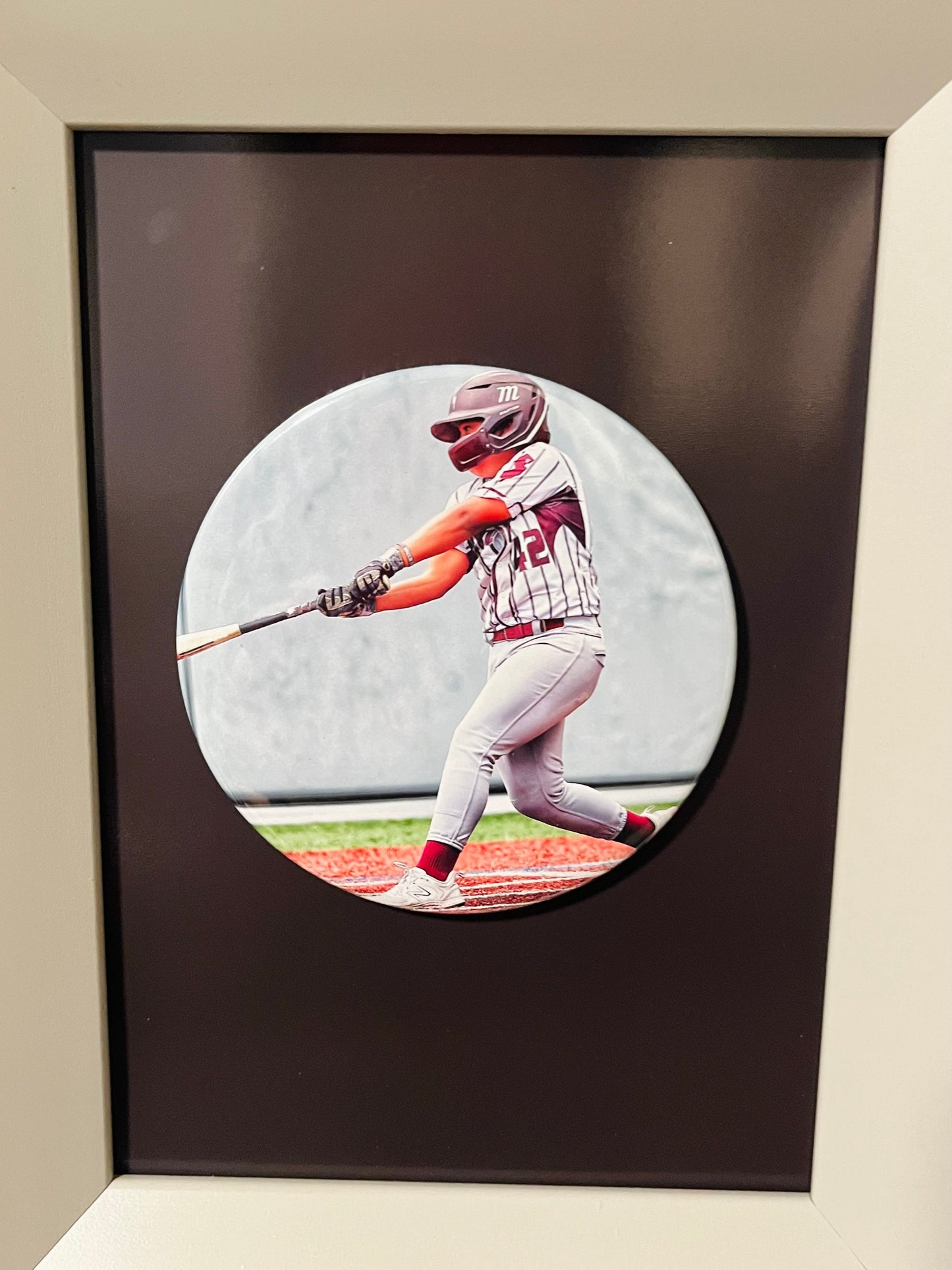 3.5" CUSTOM CIRCLE PHOTO MAGNET, COASTER or BUTTON