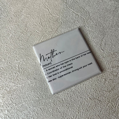 MOTHER - NOUN 2x2 MAGNET