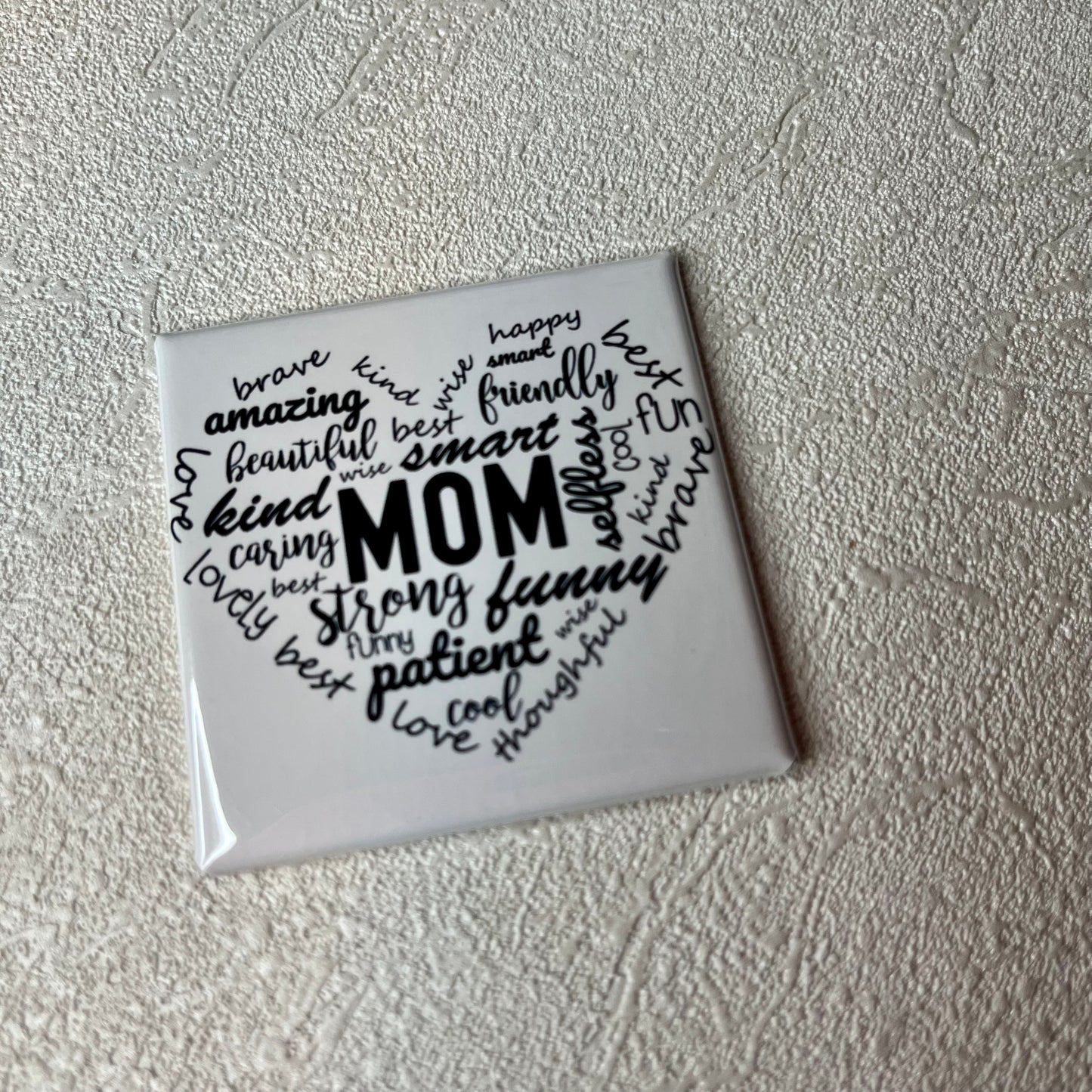 MOM HEART MAGNET MAGNET