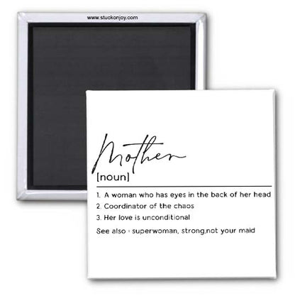 MOTHER - NOUN 2x2 MAGNET