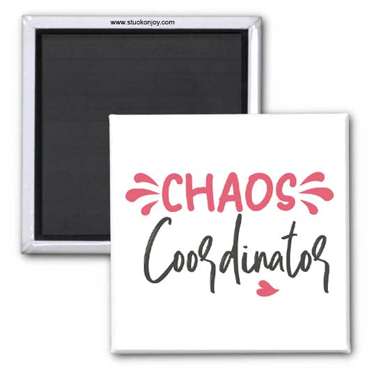 CHAOS COORDINATOR (COLOR) 2x2 MAGNET