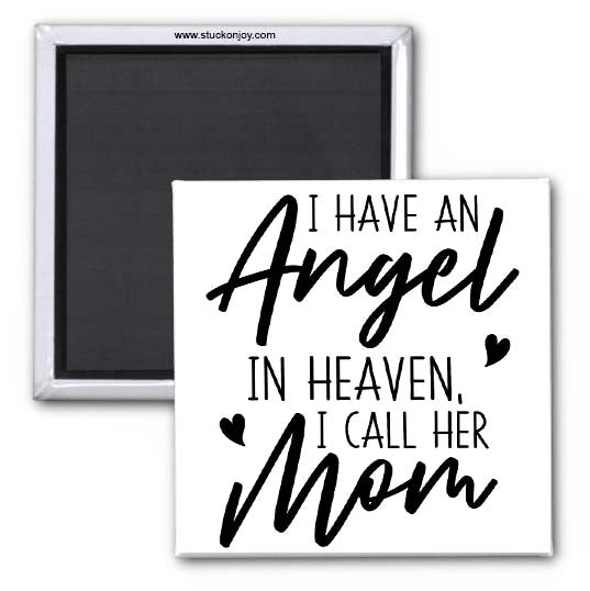 MOM IN HEAVEN 2x2 MAGNET