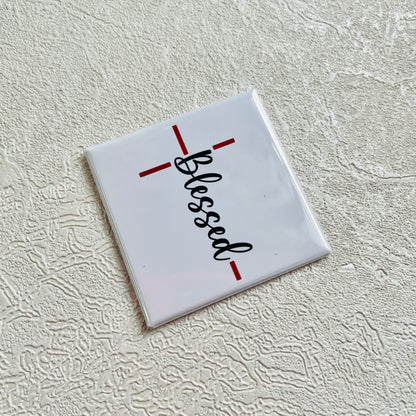 BLESSED 2x2 MAGNET