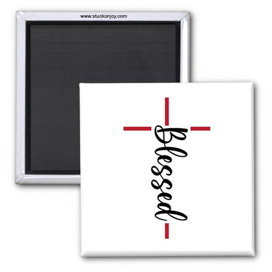 BLESSED 2x2 MAGNET