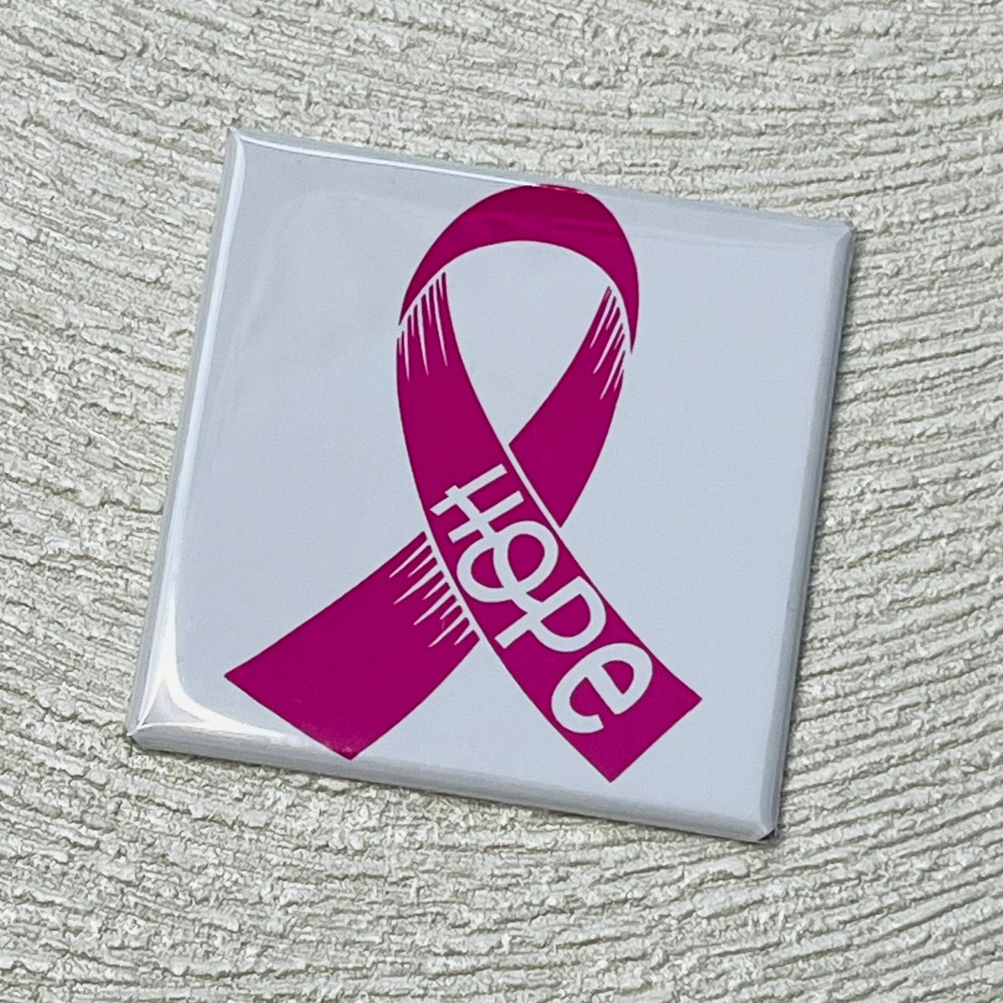 HOPE RIBBON - BREAST CANCER AWARENESS MAGNET