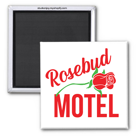 ROSEBUD MOTEL, SCHITT'S CREEK 2x2 MAGNET