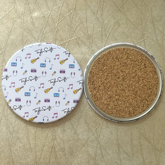 SWIFTIE ART COLLAGE 3.5" BUTTON COASTER
