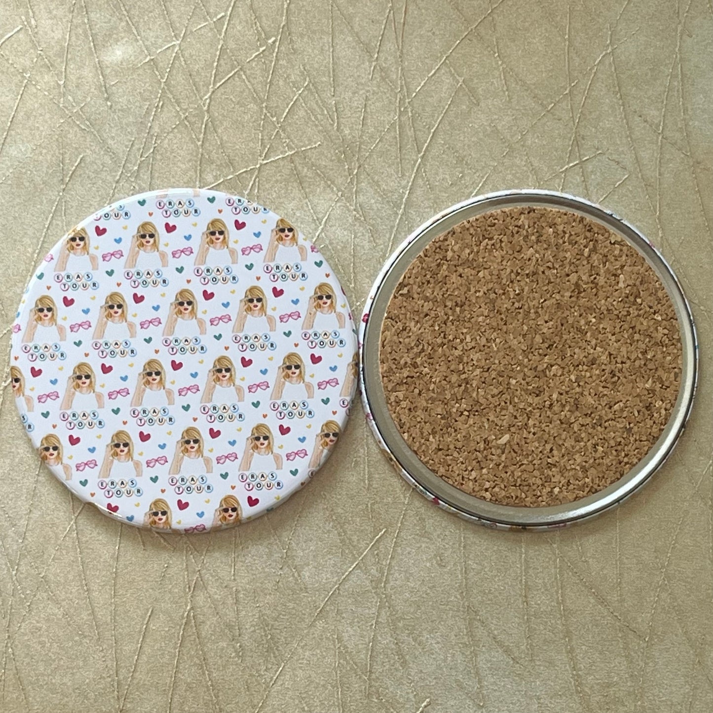 ERA'S TOUR COLLAGE 3.5" BUTTON COASTER