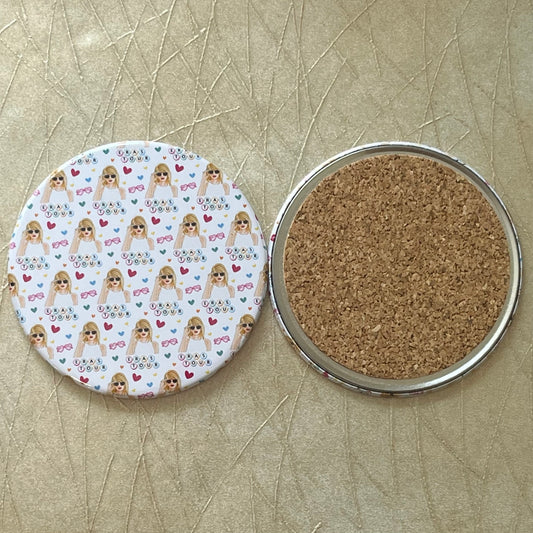 ERA'S TOUR COLLAGE 3.5" BUTTON COASTER