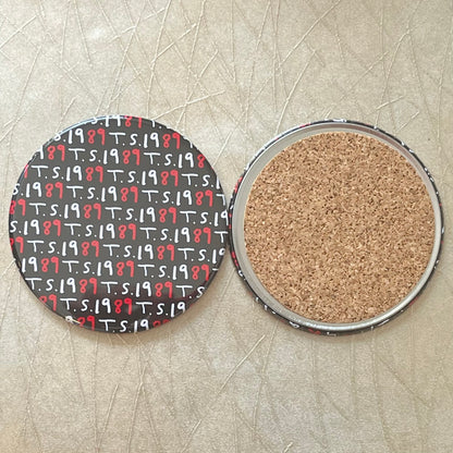 T.S. 1989 3.5" BUTTON COASTER