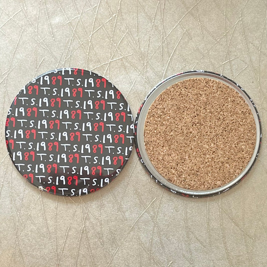 T.S. 1989 3.5" BUTTON COASTER