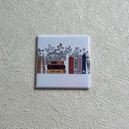 TAYLOR SWIFT ERAS BOOKS 2x2 SQUARE MAGNET
