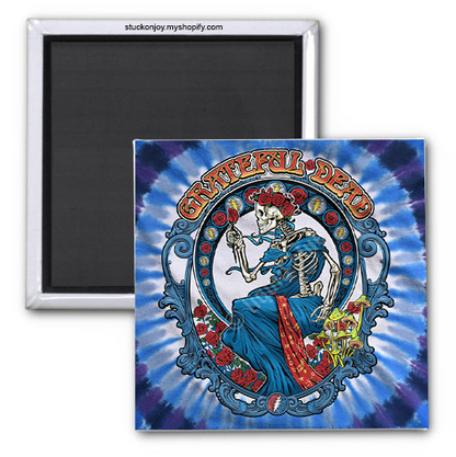 Grateful Dead 2x2 MAGNET