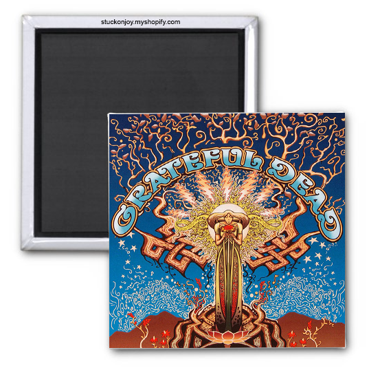 Grateful Dead 2x2 MAGNET