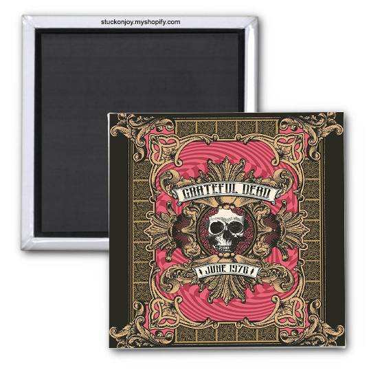 Grateful Dead 2x2 MAGNET