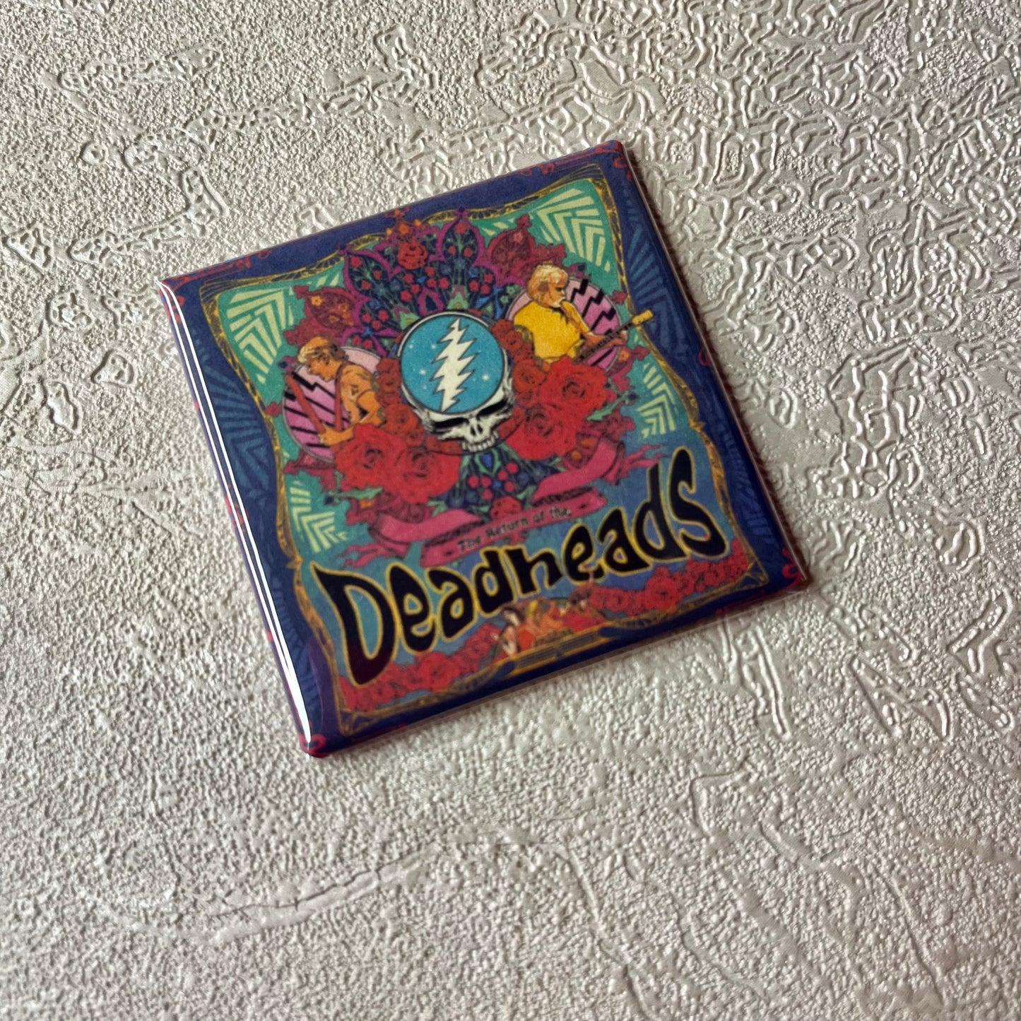 Grateful Dead 2x2 MAGNET