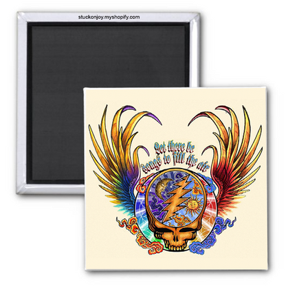 Grateful Dead 2x2 MAGNET