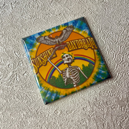 Grateful Dead SUNSHINE DAYDREAM 2x2 Magnet