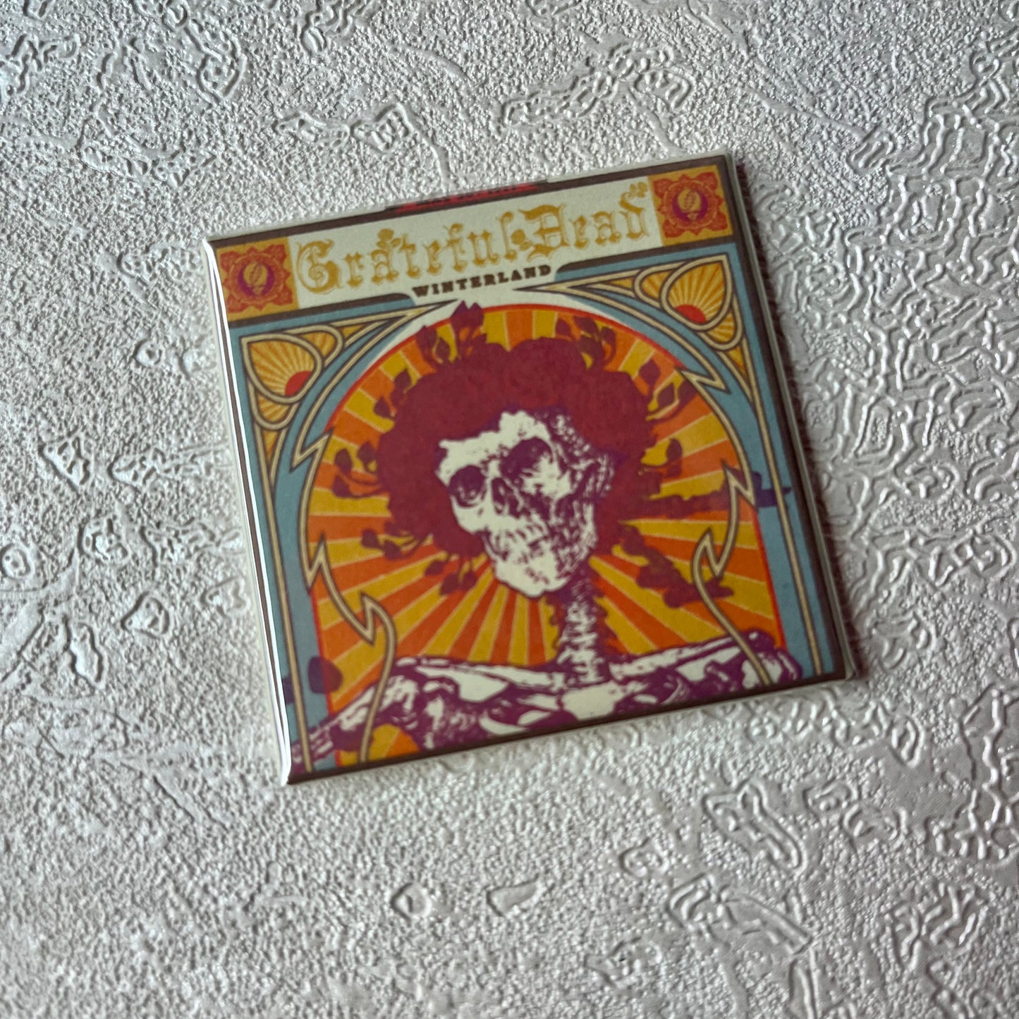 Grateful Dead WINTERLAND 2x2 Magnet