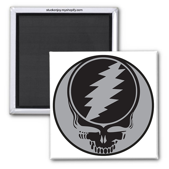 Grateful Dead STEAL YOUR FACE 2x2 Magnet