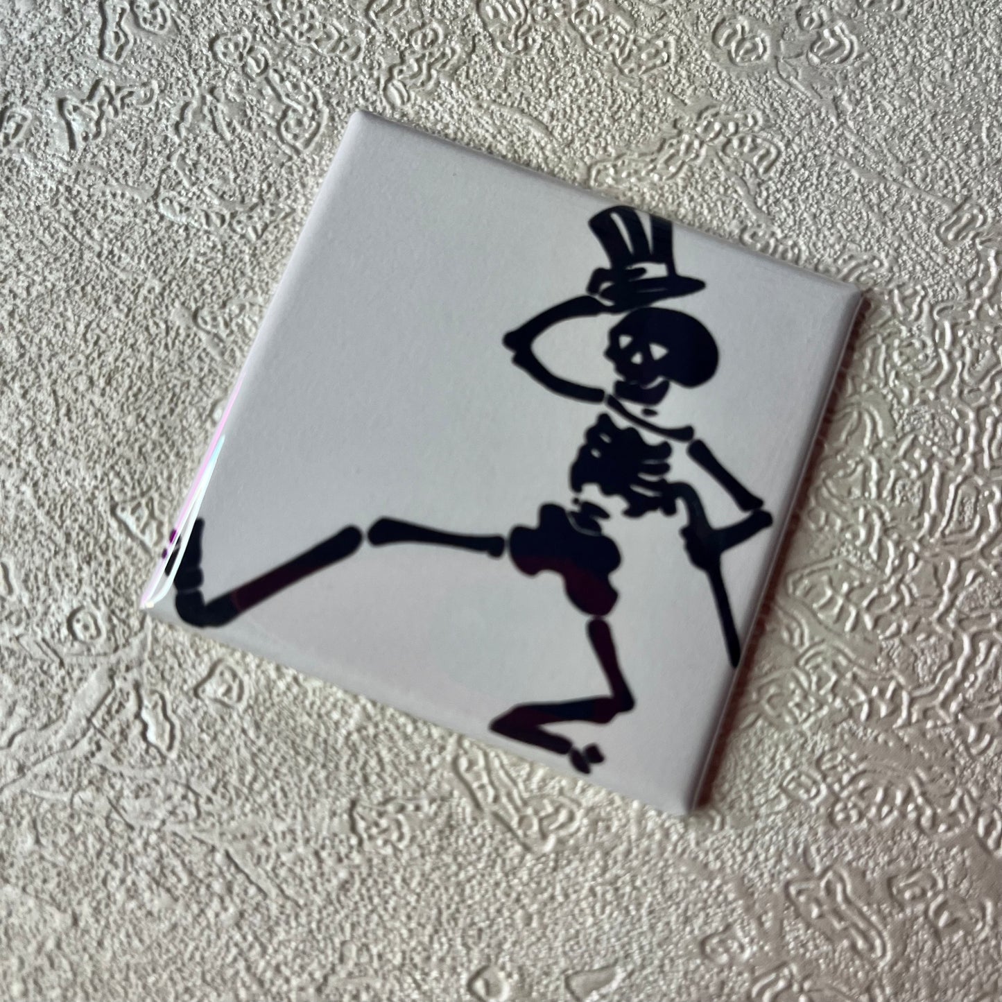 Grateful Dead SKELETON 2x2 Magnet