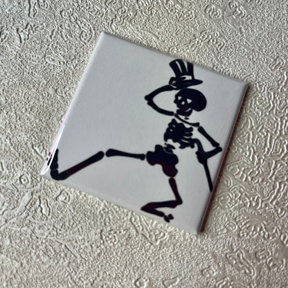 Grateful Dead SKELETON 2x2 Magnet