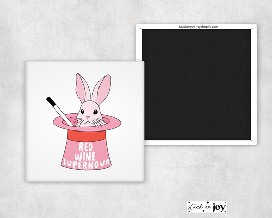 RED WINE SUPERNOVA - CHAPPELL ROAN INSPIRED 2x2 MAGNET