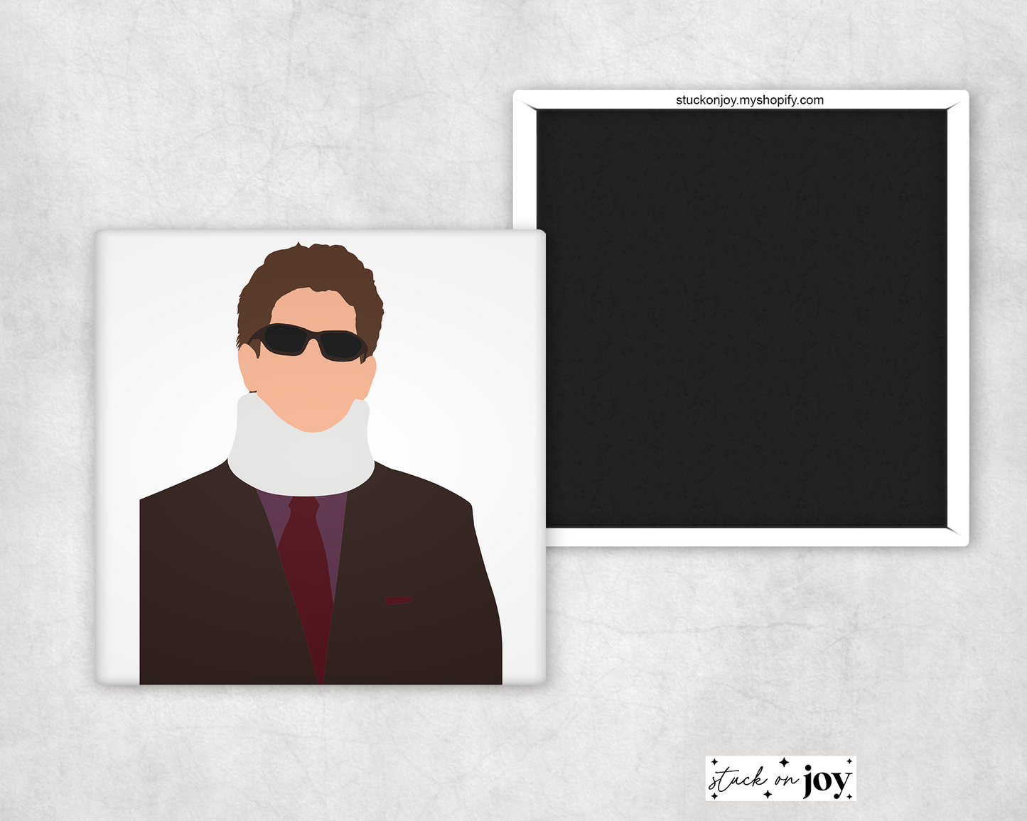 GANGSTER 2x2 SOPRANOS MAGNET, CHRISTOPHER