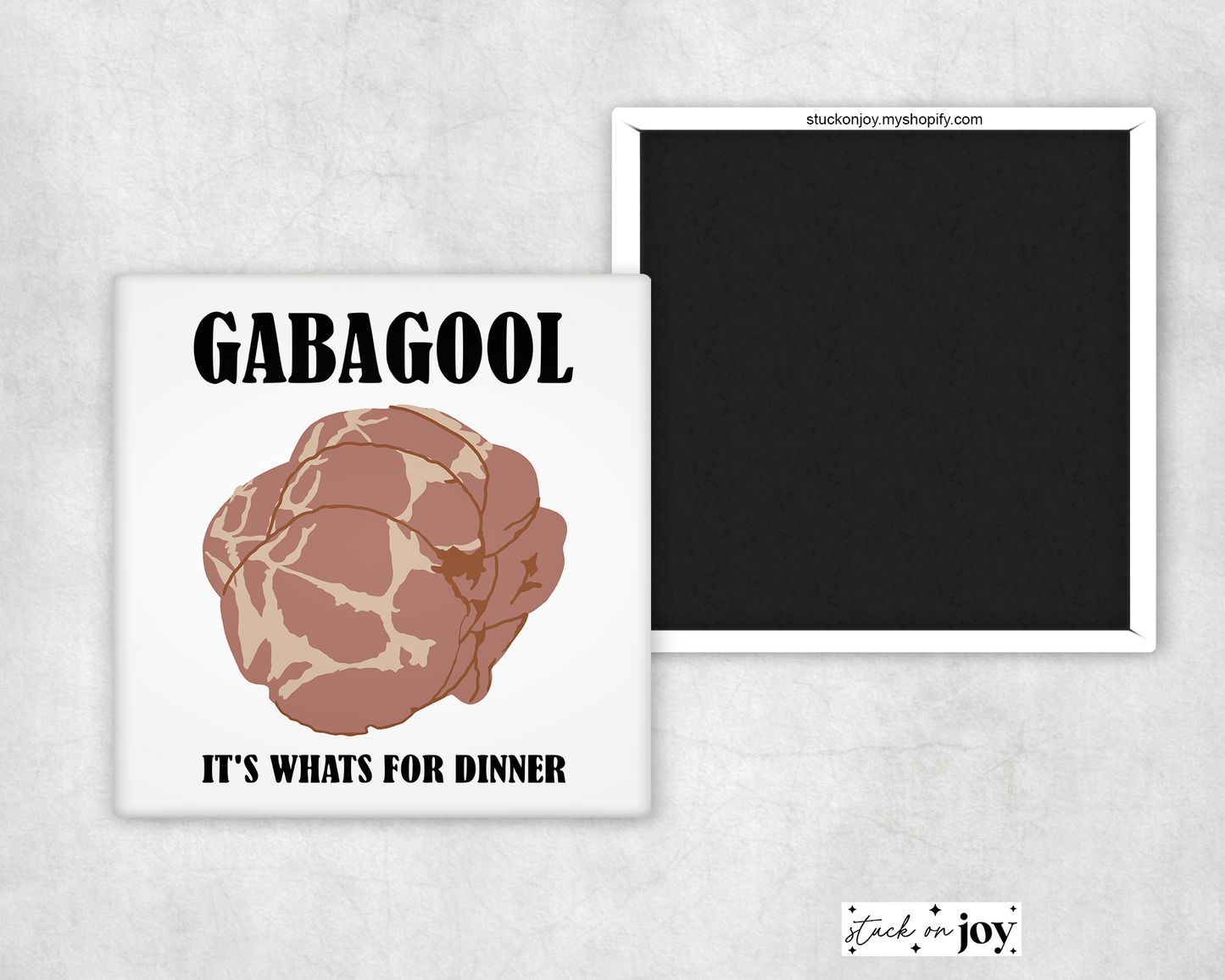 GANGSTER 2x2 SOPRANOS MAGNET, GABAGOOL