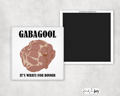 GANGSTER 2x2 SOPRANOS MAGNET, GABAGOOL
