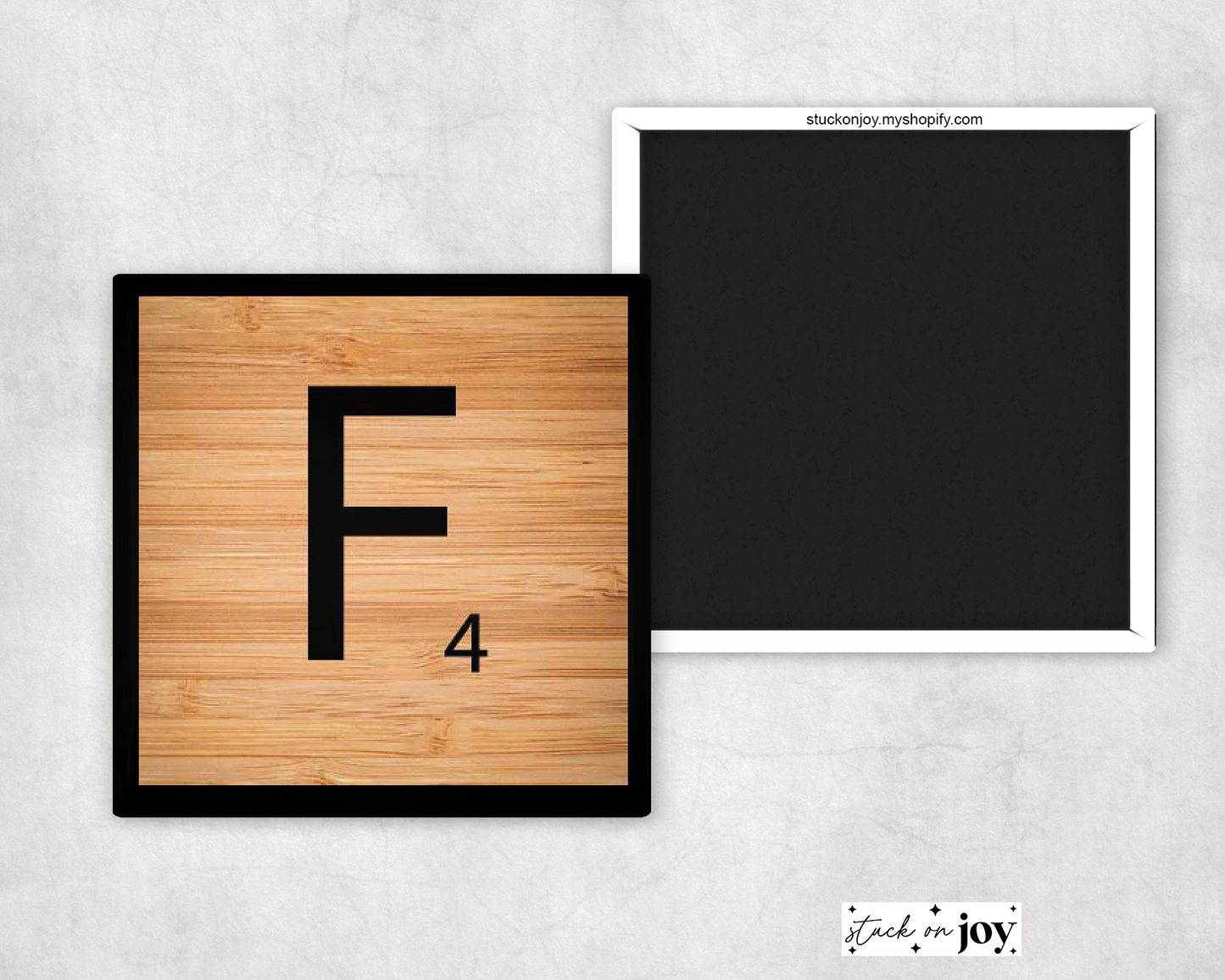 ALPHABET TILES, INDIVIDUAL 2x2" MAGNETS, refrigerator art, family names, menu, sign, personalize, home, letter blocks, add on custom photos