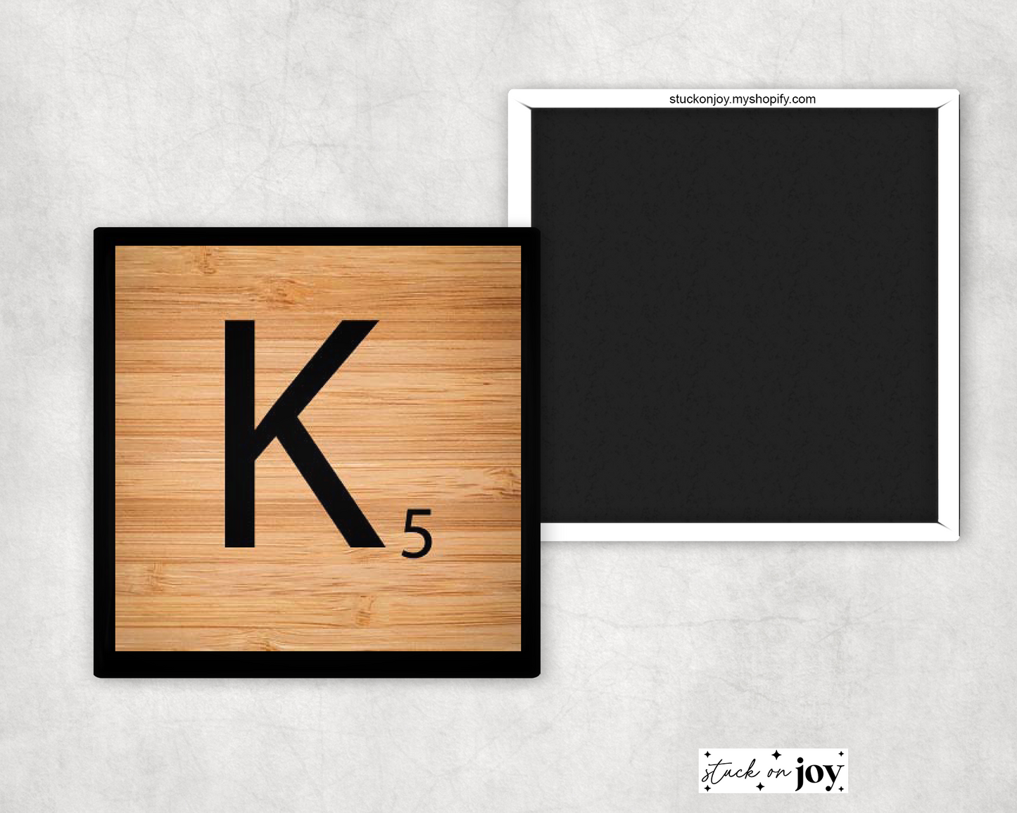 ALPHABET TILES, INDIVIDUAL 2x2" MAGNETS, refrigerator art, family names, menu, sign, personalize, home, letter blocks, add on custom photos