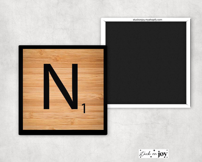 ALPHABET TILES, INDIVIDUAL 2x2" MAGNETS, refrigerator art, family names, menu, sign, personalize, home, letter blocks, add on custom photos