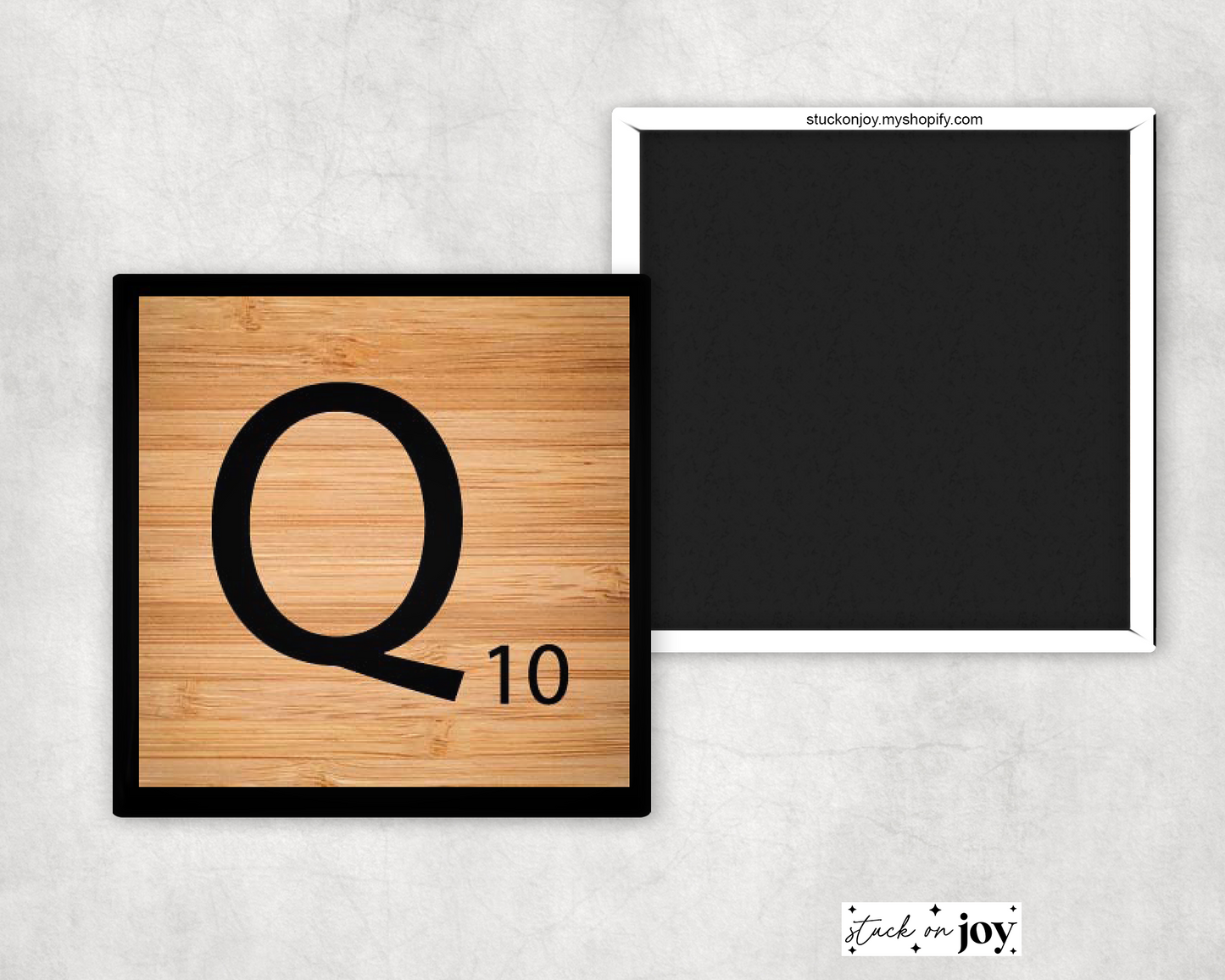 ALPHABET TILES, INDIVIDUAL 2x2" MAGNETS, refrigerator art, family names, menu, sign, personalize, home, letter blocks, add on custom photos