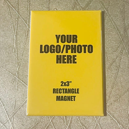 RECTANGLE 2"x3" CUSTOM Magnet - BULK ORDER, your own graphic(s)