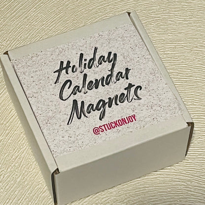 1.5" HOLIDAY MAGNETS Whiteboard, Home, Classroom, Calendar, Home Organization, Perpetual Calendar