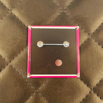 SQUARE 2"x2" Personalized Pin back Button - BULK ORDER, Custom Design