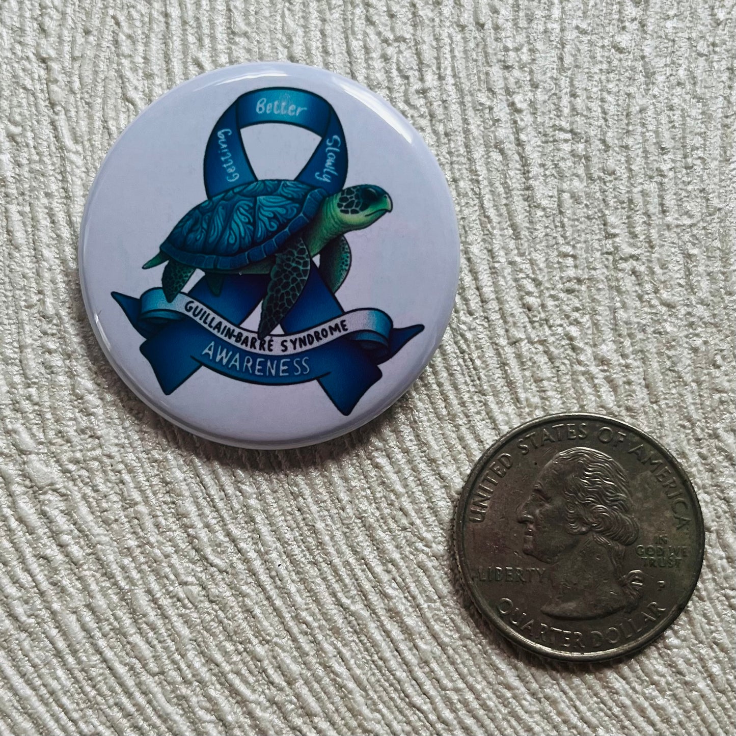 GUILLAIN-BARRE SYNDROME Awareness Collection - Magnet, Ornament, Pins, Bottle Opener, Keychain - Choose your style