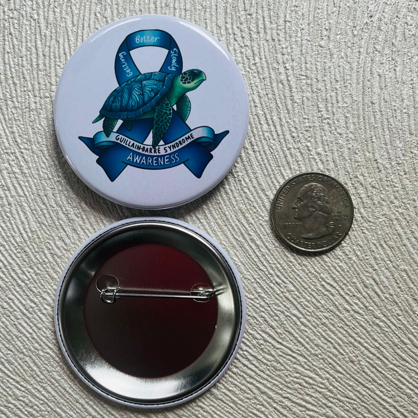 GUILLAIN-BARRE SYNDROME Awareness Collection - Magnet, Ornament, Pins, Bottle Opener, Keychain - Choose your style