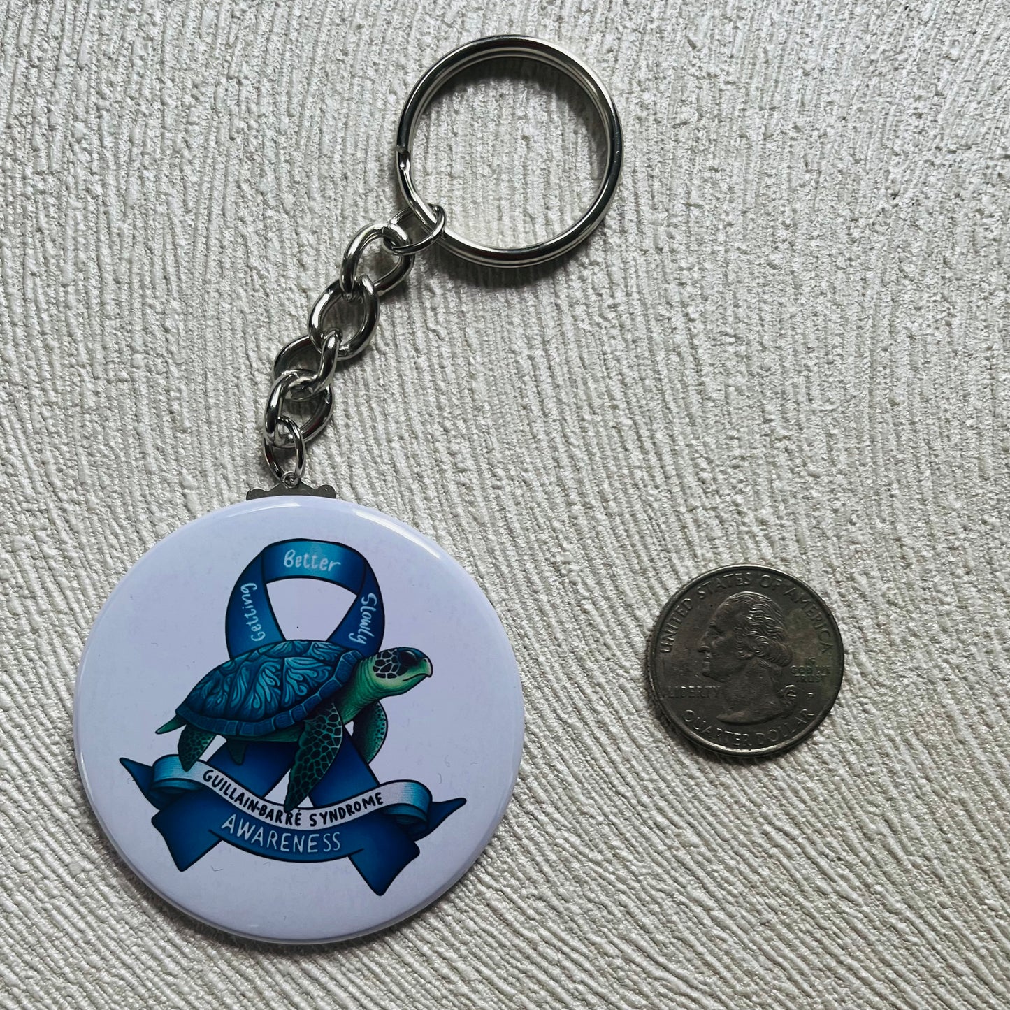 GUILLAIN-BARRE SYNDROME Awareness Collection - Magnet, Ornament, Pins, Bottle Opener, Keychain - Choose your style
