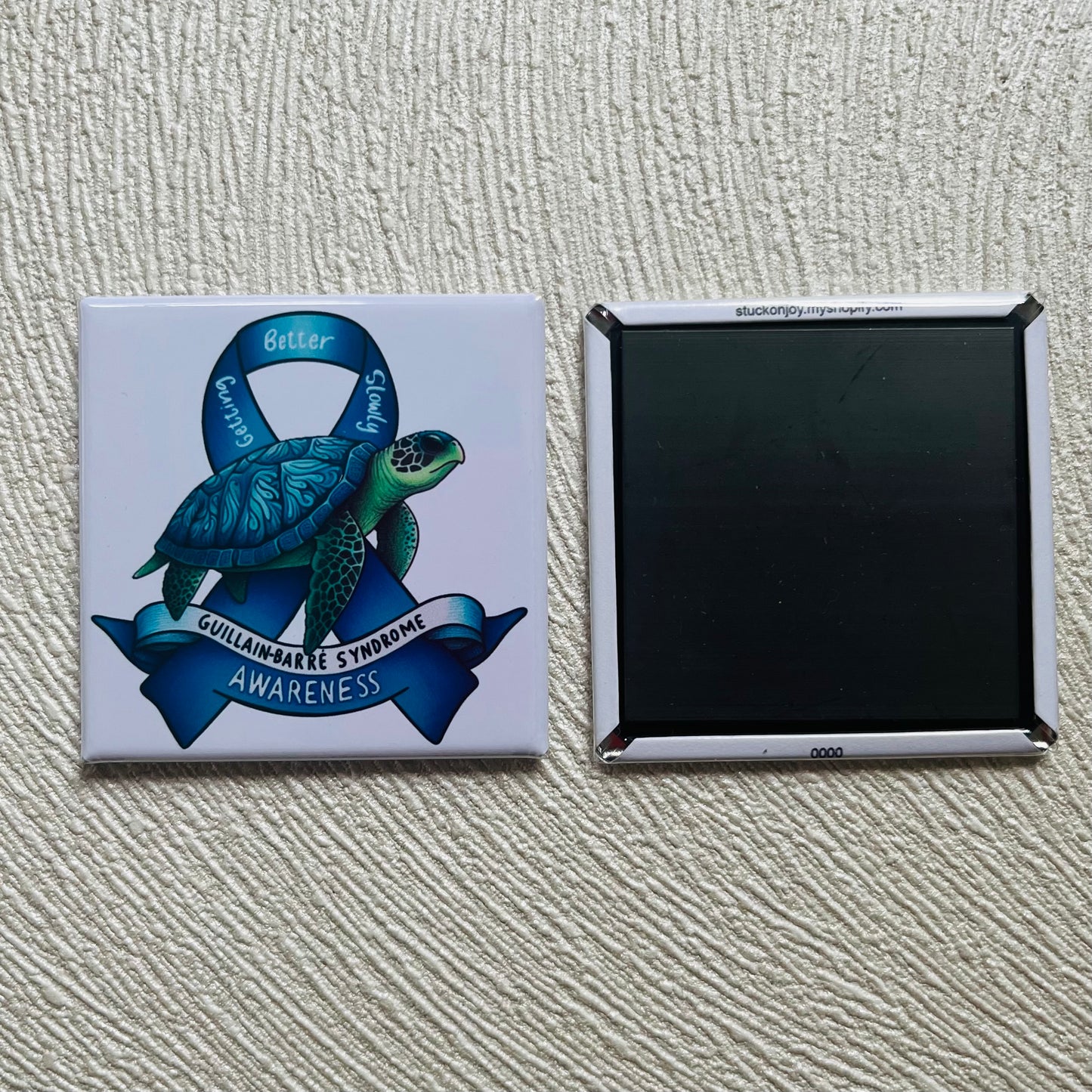 GUILLAIN-BARRE SYNDROME Awareness Collection - Magnet, Ornament, Pins, Bottle Opener, Keychain - Choose your style