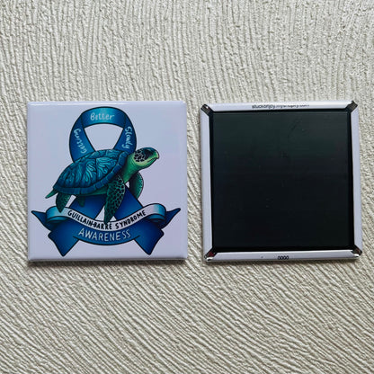 GUILLAIN-BARRE SYNDROME Awareness Collection - Magnet, Ornament, Pins, Bottle Opener, Keychain - Choose your style