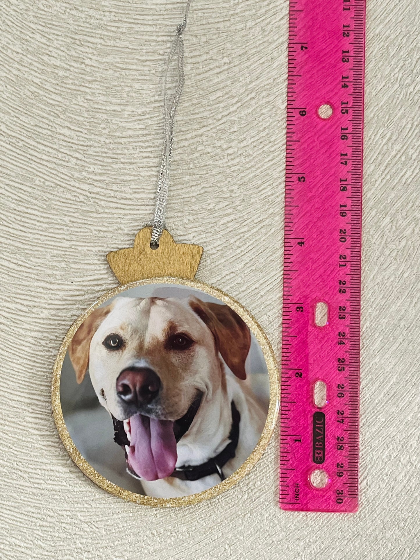 Personalized Photo Christmas Ornament - Upload your own photo!