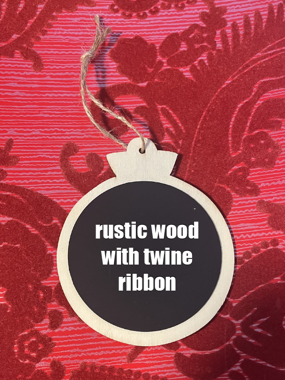 CUSTOM PHOTO ORNAMENT/MAGNET COMBO - upload your own photos!