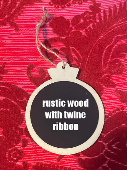 CUSTOM PHOTO ORNAMENT/MAGNET COMBO - upload your own photos!