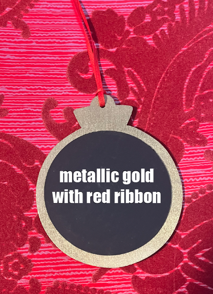 CUSTOM PHOTO ORNAMENT/MAGNET COMBO - upload your own photos!
