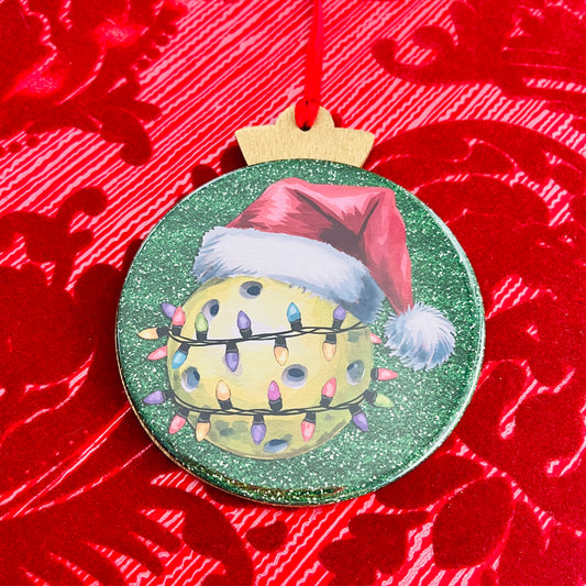 PICKELBALL LOVER CHRISTMAS ORNAMENT