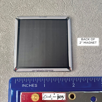 TALK TO THE PAW 2X2 SQUARE MAGNET